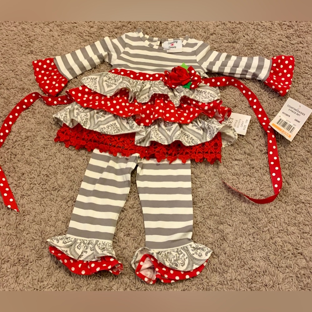 Counting Daisies 2 piece set, 12M